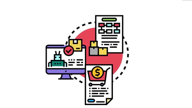 This compelling visually articulates the core concepts of orderliness and technique. Depicting structured planning. Automated process management