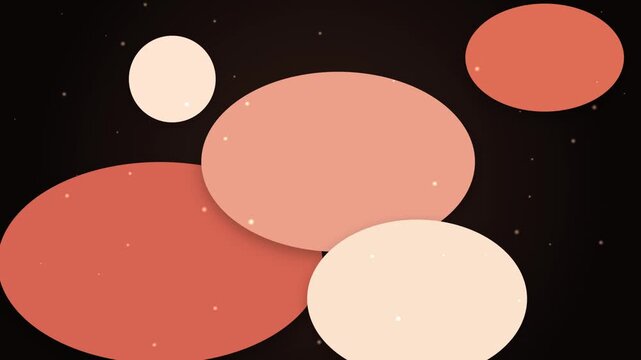 Abstract Peach Velvet Morphing Waves Seamless Loop with