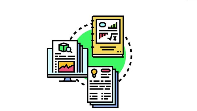 Organized research notes compilation involves gathering and structuring information from various sources like books. Digital screens. And documents