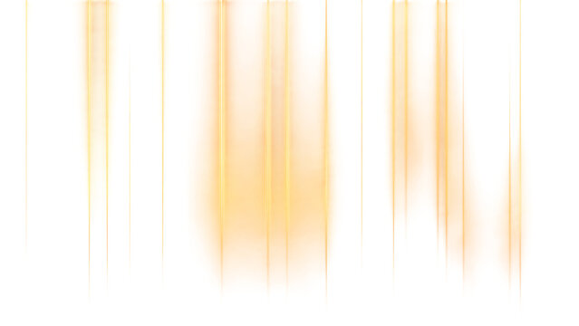 abstract orange background, Orange vertical light ray effect and abstract flare, transparent background PNG