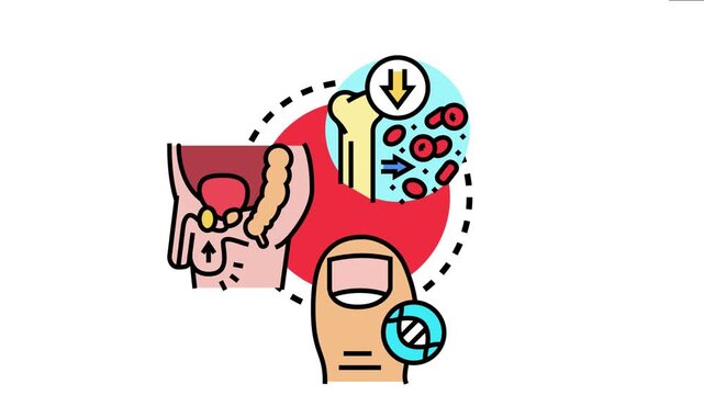 Orphan disease depicting rare health issues impacting different body systems. Including bone marrow. Internal organs. And genetic anomalies