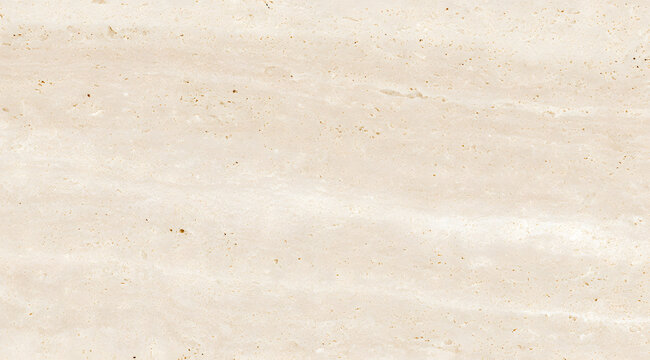 A high-resolution natural beige travertine stone texture serves as the background. The elegant surface of an organic, porous cream limestone marble provides contrast. Minimalist design, perfect for lu
