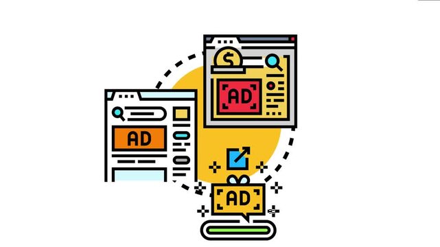 Online advertising strategy using web browsers and mobile applications with paid advertisements, reaching audiences and driving traffic to digital platforms