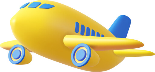3d plane icon © Elena