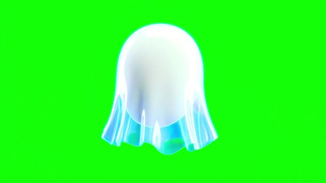 
Friendly Ghost Green Screen Chroma Key Animation