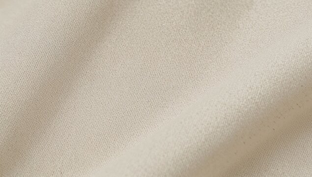 A close-up shot of a plain white cloth with no patterns or designs
