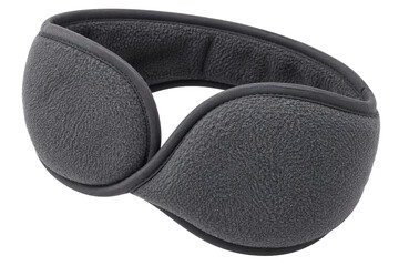 Grey fleece earmuffs with soft padding for cold weather warmth © Ira