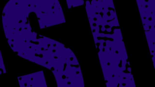 Tested Purple Rectangular Rubber Stamp Zoom Animation