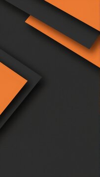 abstract background black orange color scheme background has gradient effect top half being black bottom half being orange side three orange black diagonal lines overlapping creating sense depth