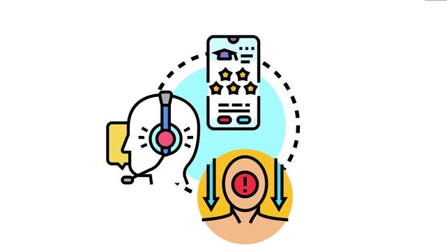 Peer support services concept individuals connecting digitally to offer assistance, mentorship, and relief from stress through virtual platforms and educational resources