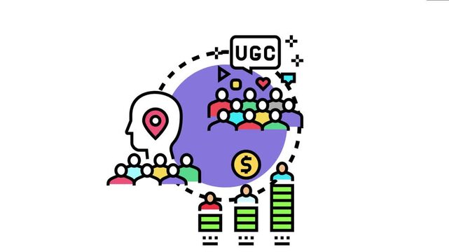 Individuals engaging with online platforms, forming communities, generating user content and contributing to engagement and value creation