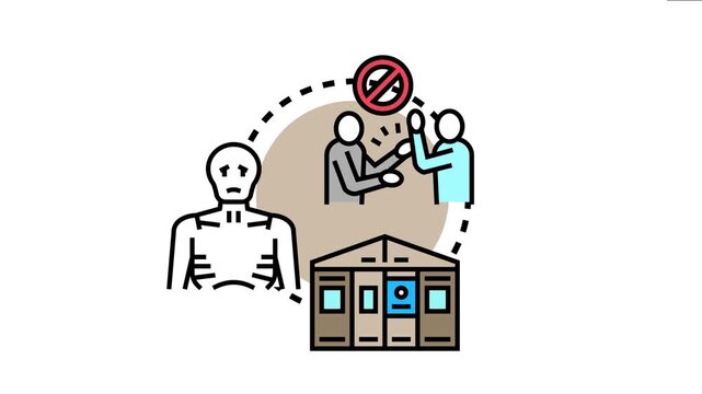 Group of abstract individuals depicting the urgent need for shelter assistance, facing homelessness and seeking support for housing and basic human rights