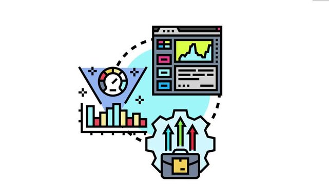 Performance discrepancy assessment concept business analytics, data measurement, and strategic evaluation for identifying gaps and driving improvement in organizational operations