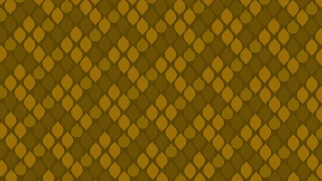 Layered amber and golden diamond shapes create a repeating scale texture for decorative backgrounds, elegant graphics, and abstract design.