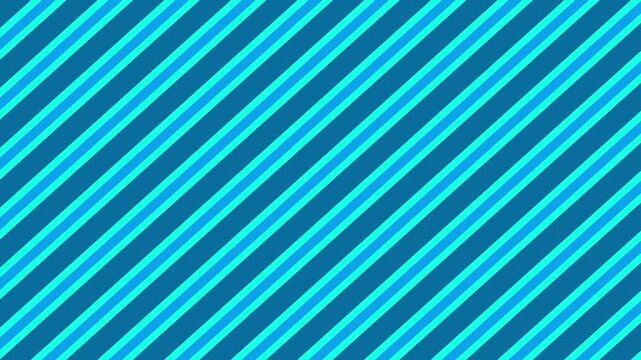 Alternating cyan and turquoise diagonal stripes create a vivid linear pattern against black for modern abstract backgrounds and digital graphics.