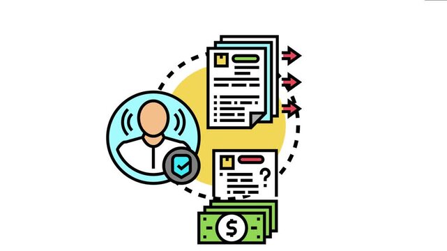 Person submitting documents and receiving approval with monetary benefits, a pathway for long term authorization and financial grant