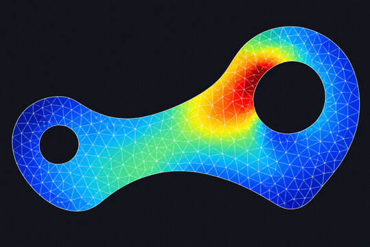Finite Element Method Discretization Complex Domain Elements