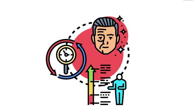 Person analyzing progress and making strides towards continuous self improvement, the journey of personal development and achieving growth goals