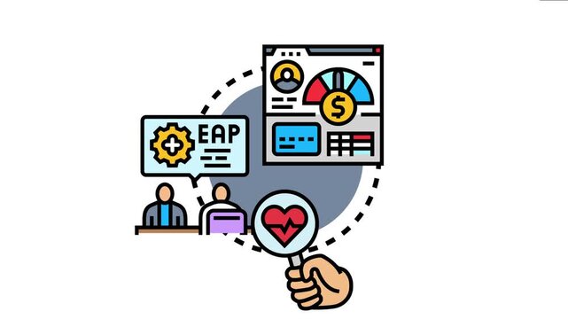 People receiving personal health guidance through an employee assistance program, focusing on individual well being services and supportive solutions for mental and physical health