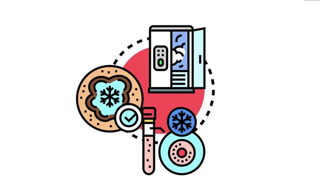 Organoids and biological samples undergoing controlled cryopreservation, maintaining viability and integrity for personalized medicine, scientific study, and therapeutic applications