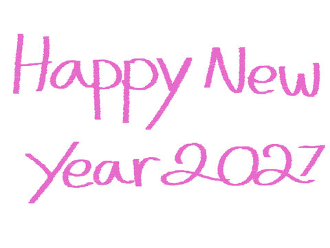 Happy new year 2027text
