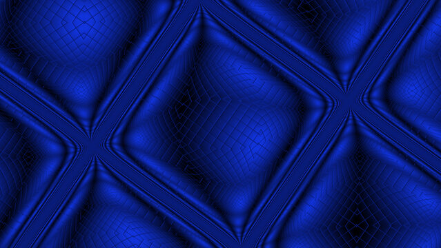 Navy blue crocodile leather pattern.Abstract geometric dark blue glossy background
