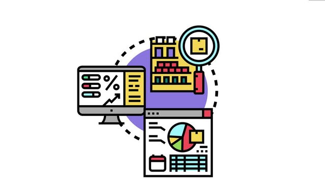 Post market safety monitoring process with product analysis, data evaluation, and reporting using digital tools and magnifying glass for oversight