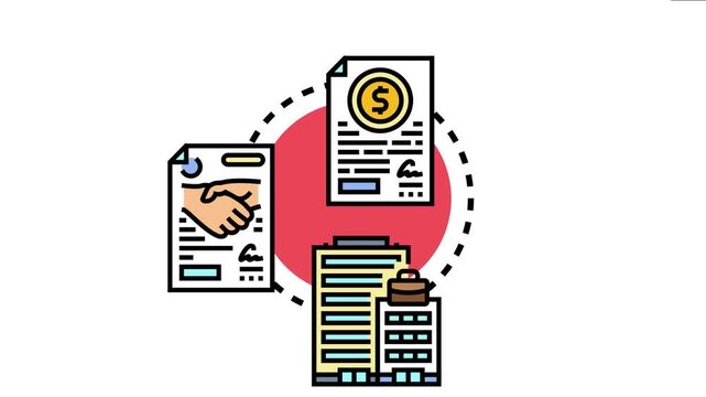 Business concept outlining post merger compliance program steps, involving legal documents, financial agreements, and corporate integration processes for successful consolidation