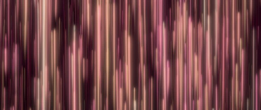 Abstract light streaks subtly shift in a blurred red and rose pattern