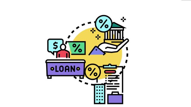 Financial manager assessing client credit for a pre qualified loan, evaluating banking terms, interest rates, and necessary documentation for approval in economic services