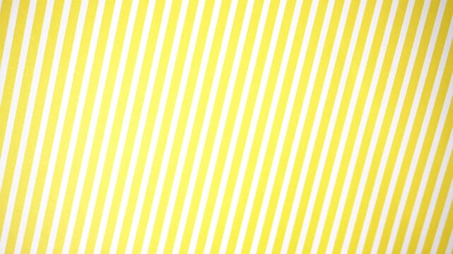 Rotating Abstract Yellow and White Striped Background Video Footage