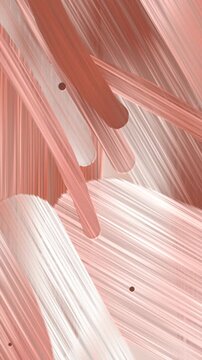 Abstrakter Acrylmalerei Hintergrund in Blush und Terrakotta als Loop