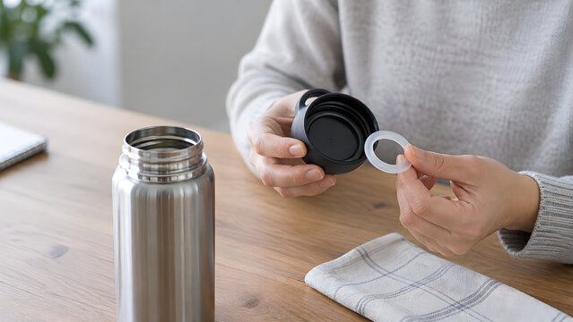 Returned water bottle seal check