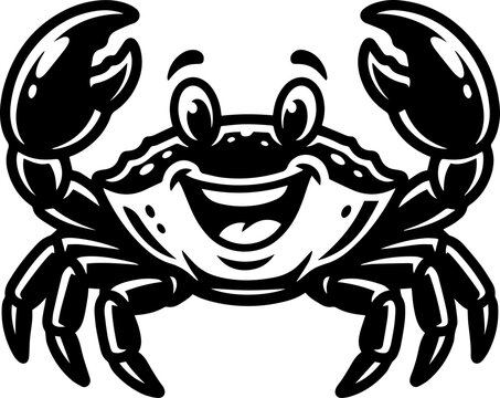 Cheerful crab