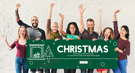 Christmas Celebration Holiday Santa Clause Concept © Rawpixel.com
