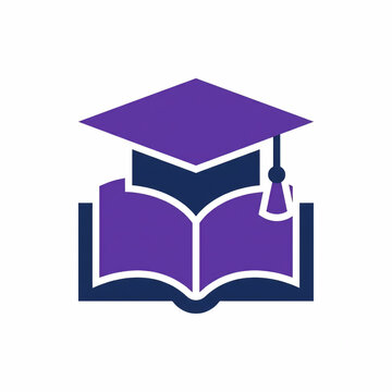 Online Education Graduation Cap Vector Icon