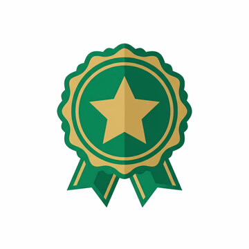 Loyalty Rewards Badge Vector Icon