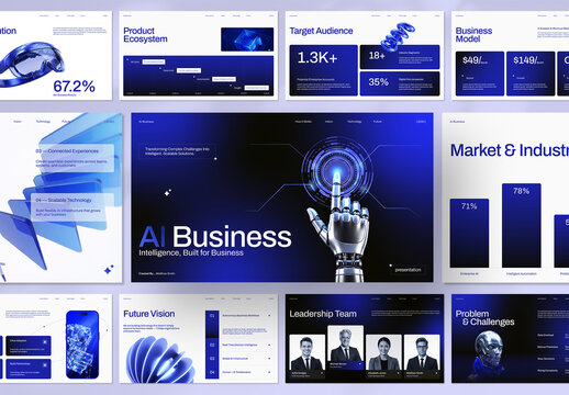 AI Business Presentation Template