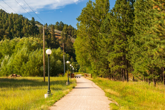 Pluma Bridge No. 124 on the George S. Mickelson Trail, South Dakota