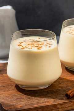 Homemade Holiday Eggnog Punch for Christmas