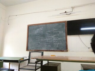 school board with chalk © santosh