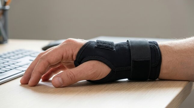 Wrist Support Brace for Hand Injury at Work