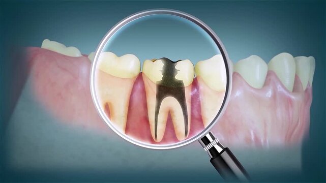 Endodontic Root Canal Treatment (RCT) Step by Step.Medically accurate 3D dental animation.