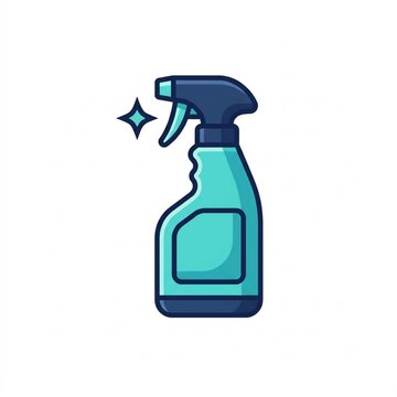 Professional Home Cleaning Service Vector Icon