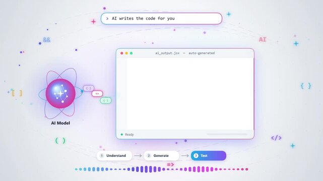 Cyber Security Hacker with Data Stream and Lock Icon