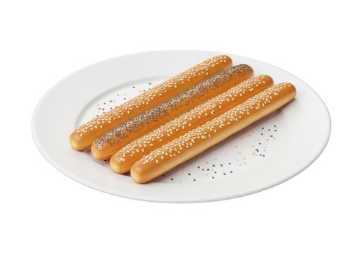 Golden brown multigrain bread slices close up