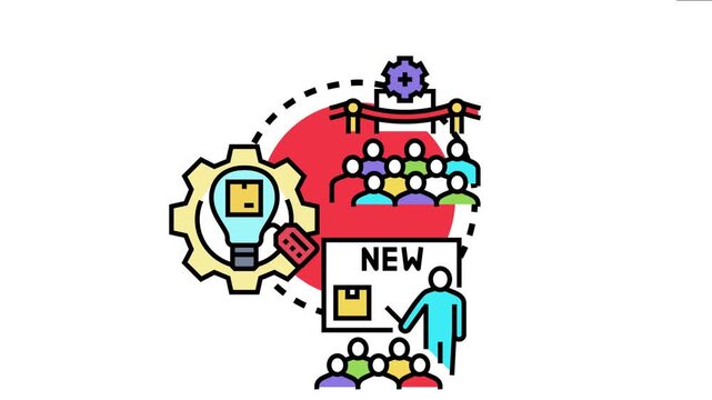 Product pilot program concept a preliminary test phase, involving a new idea, product development, and market research audience engagement