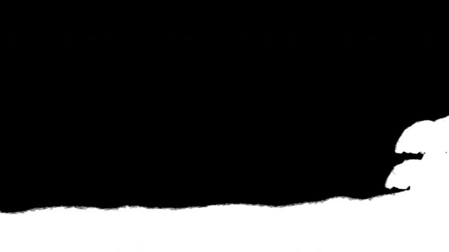 Minimal luma matte animation with crisp edges, designed to create seamless scene changes and shape based reveals