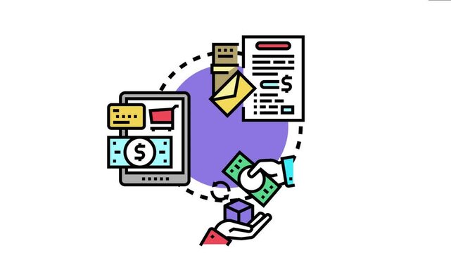Multiple payment methods forming a transaction cycle, digital banking, online shopping, cash exchange, and bill processing for modern commerce