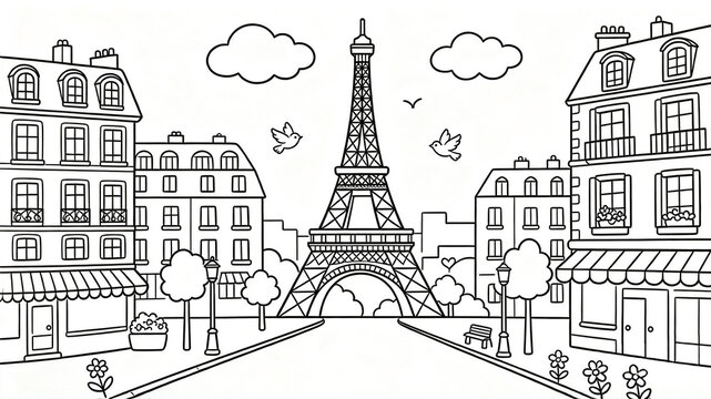 eiffel tower paris france